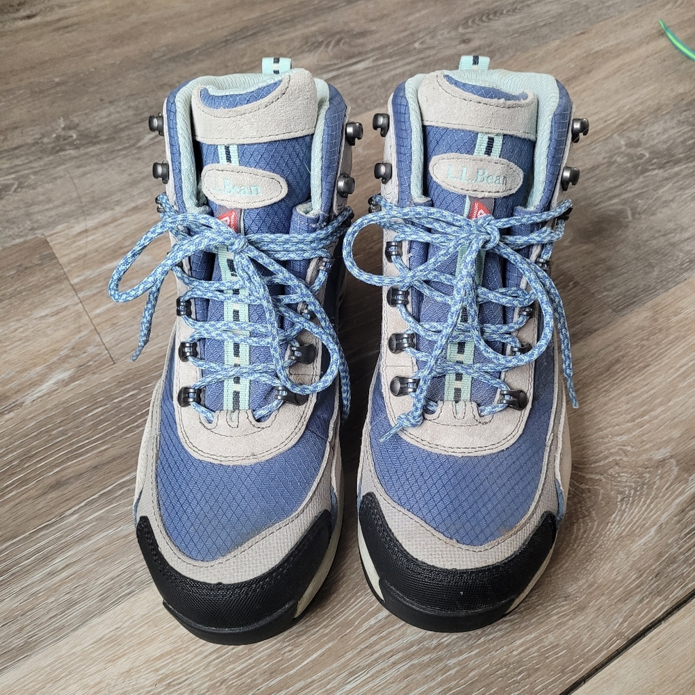 Blue L.L. Bean Women's Hiking Boots Size 9W